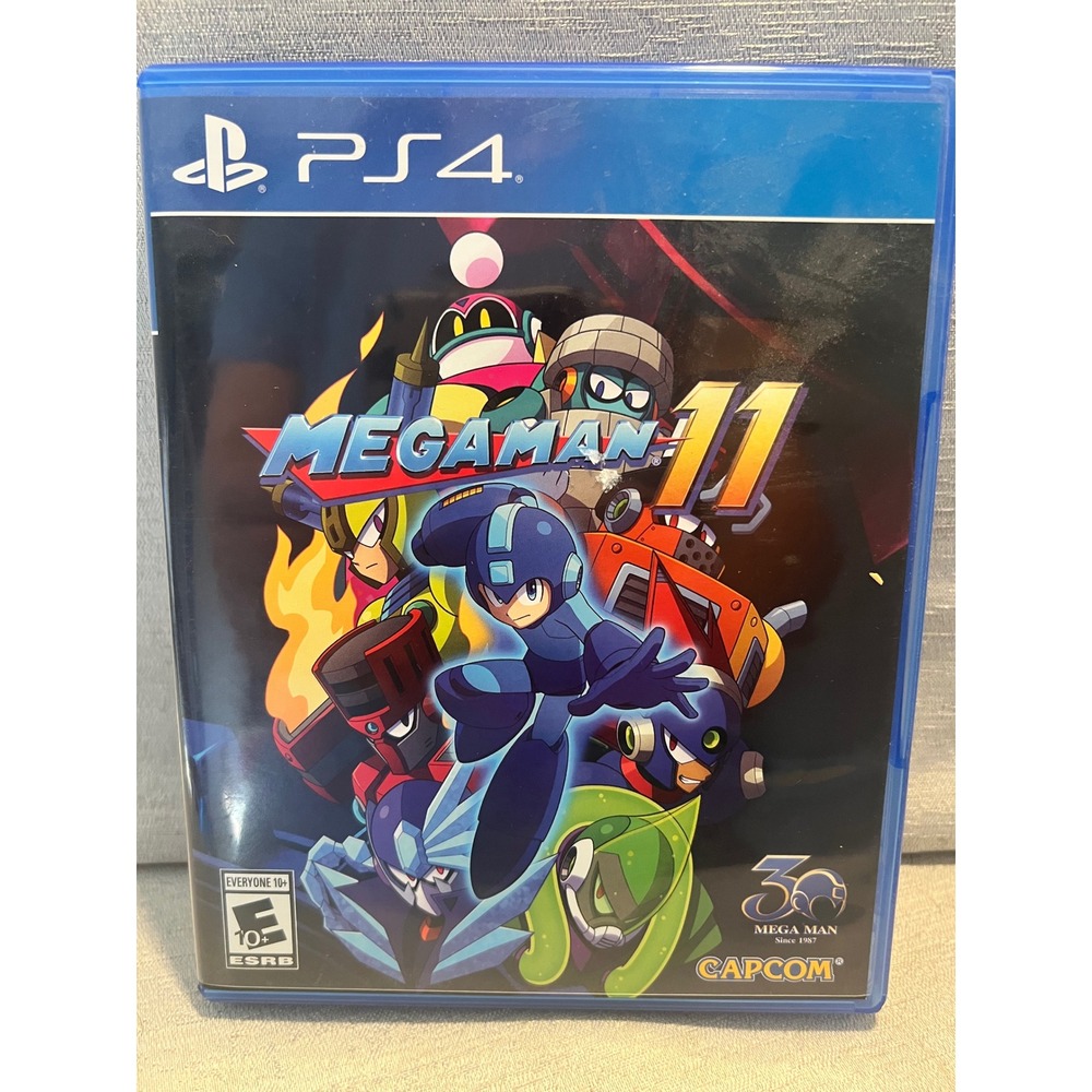 Mega Man 11 Sony PlayStation 4 PS4 Capcom 2018 Action Platformer Video Game